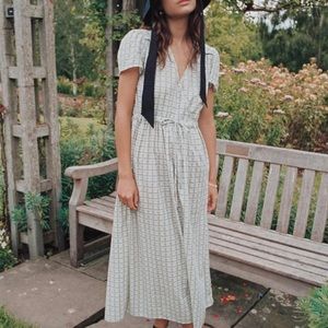 Christ Dawn Dress Lotus Gingham M